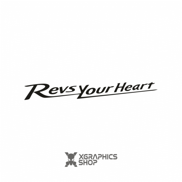 Pegatina Revs Your Heart