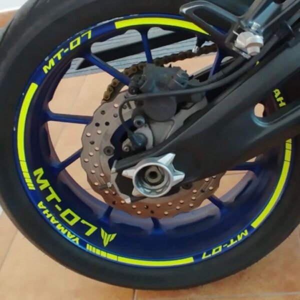 Kit de pegatinas para llantas Yamaha MT 07 - Imagen 2
