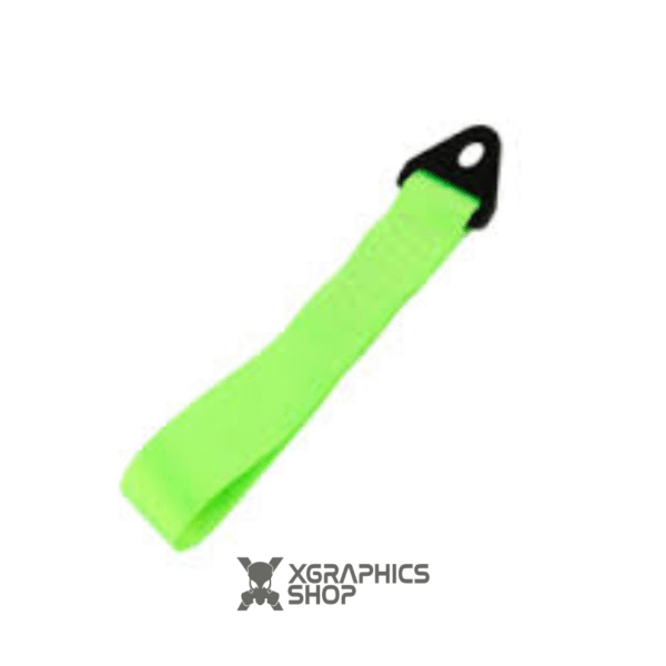 Tow Correa de remolque para coche Verde fluor