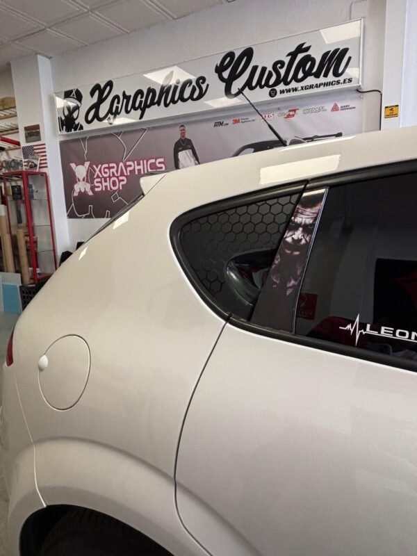 Pegatina Ventana trasera seat leon mk2 - Imagen 2