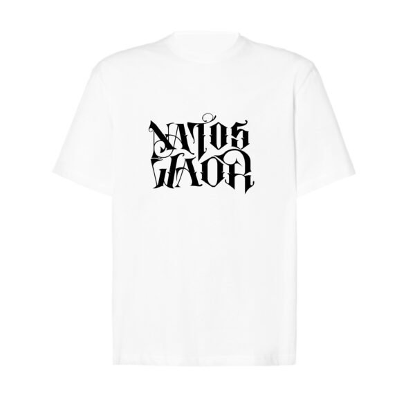 Camiseta Natos y Waor Blanca Oversize