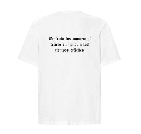 Camiseta Natos y Waor Blanca Oversize - Imagen 2