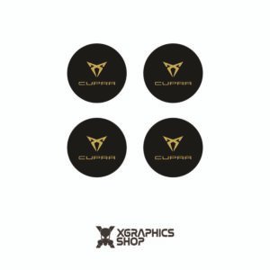 4 Pegatinas para Tapones de llantas con logo