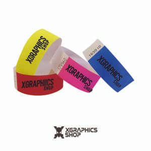 Pulseras de papel Tyvek para Eventos