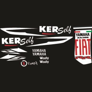Kit de Pegatinas Yamaha JOG Fiat Blanco