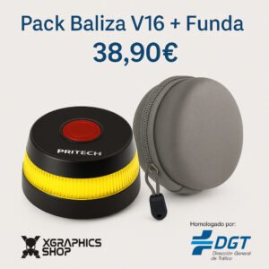 Pack Baliza V16 + Funda