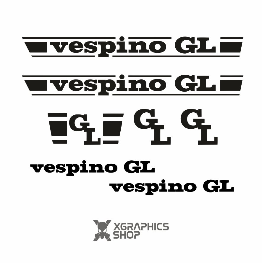 Pegatinas Vespino GL - Imagen 2